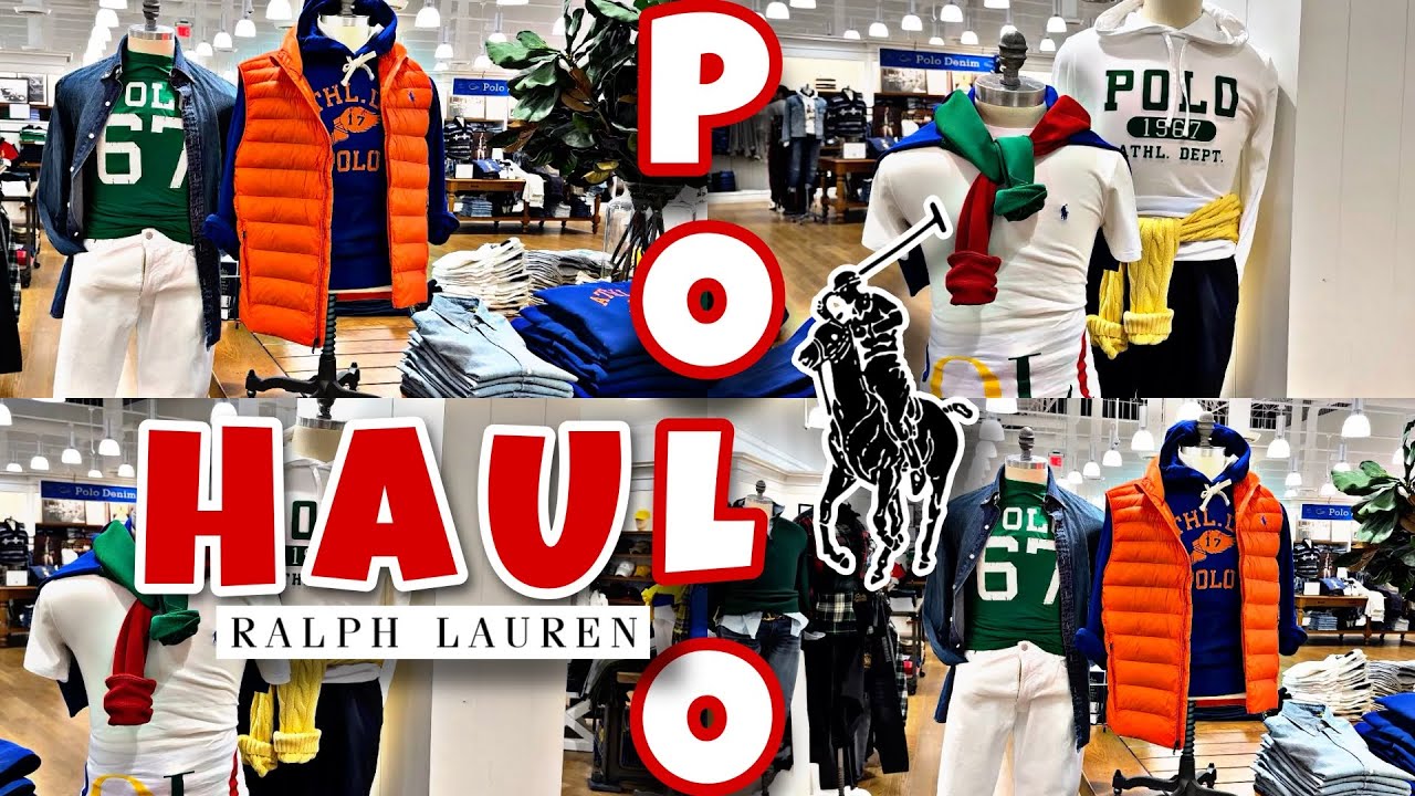 POLO RALPH LAUREN FACTORY OUTLET SHOPPING | SHOP WITH ME‼️ (MENS & MENS BIG & TALL)