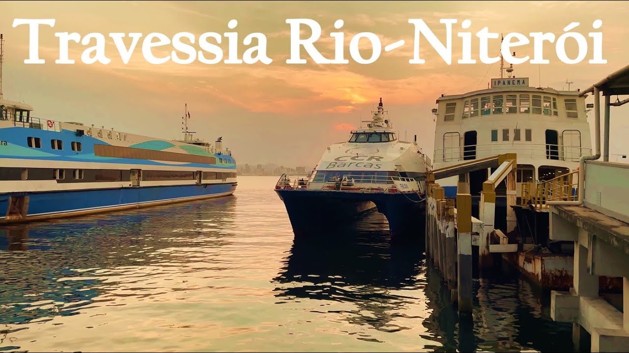 Travessia do Rio de Janeiro a Niterói na Barca Corcovado