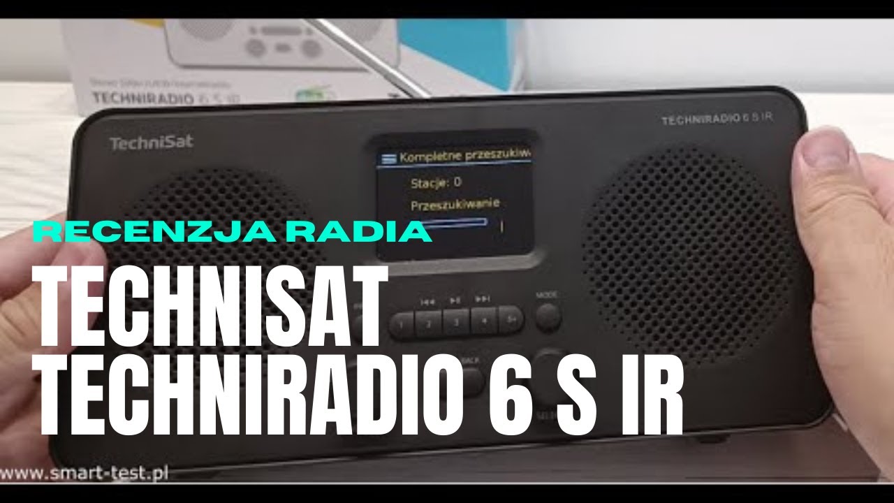 TechniSat TECHNIRADIO 6 S IR - radio internetowe z  DAB+ / FM i Bluetooth - recenzja /test