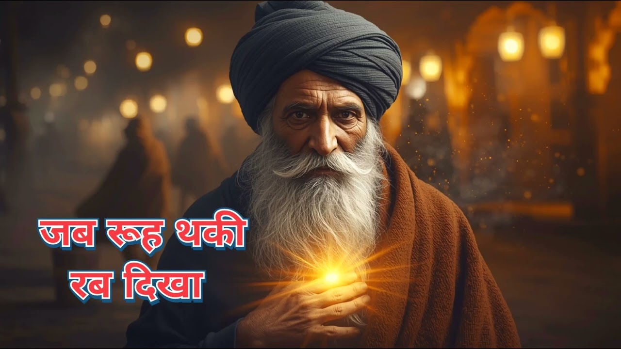 Jab Rooh Thaki Rabb Dikha | Punjabi Sufi Vaani | Spiritual Devotional Track
