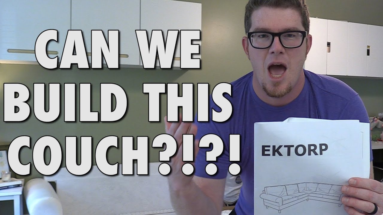 Can we put this Ikea couch together without an all-out street brawl?