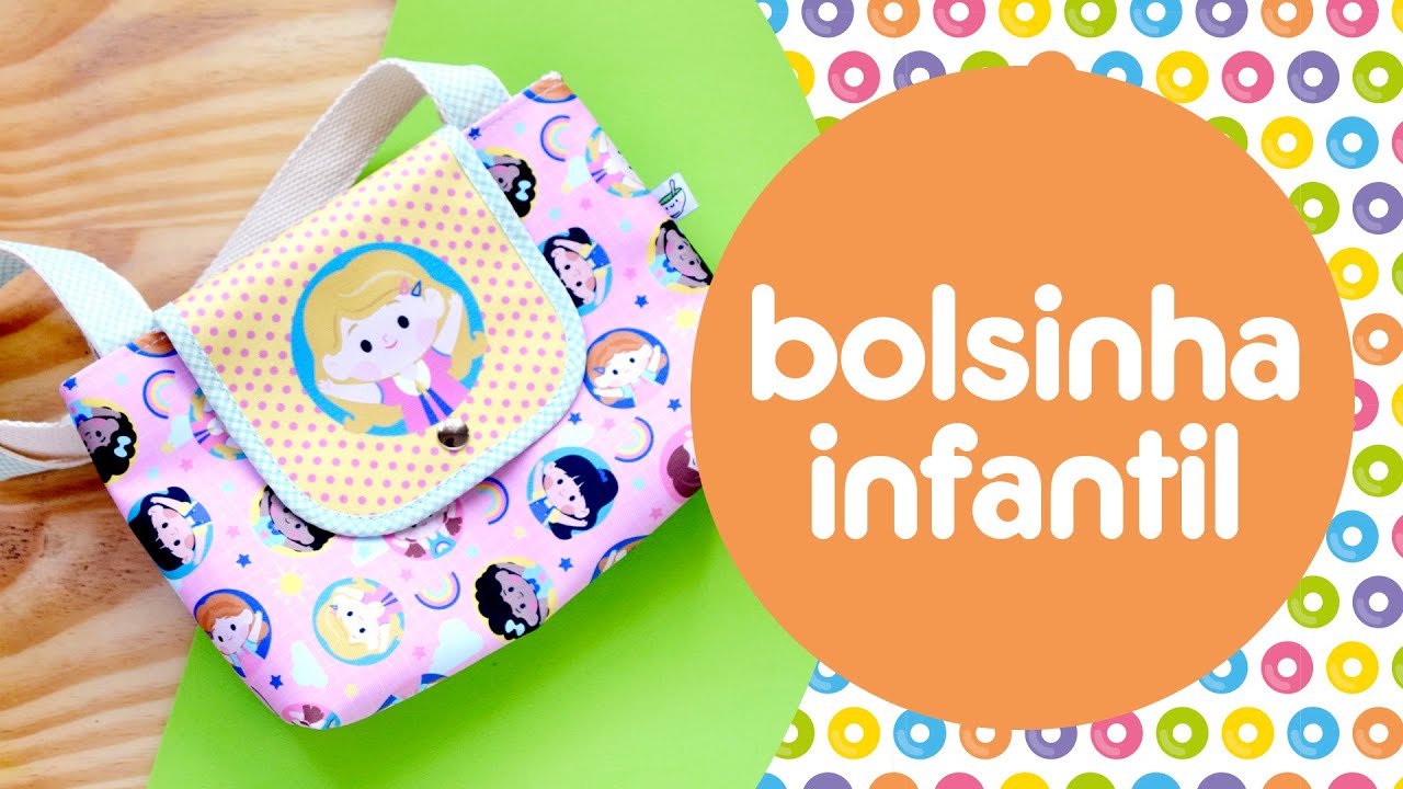 Bolsinha infantil - Sublimados de Meia Tigela