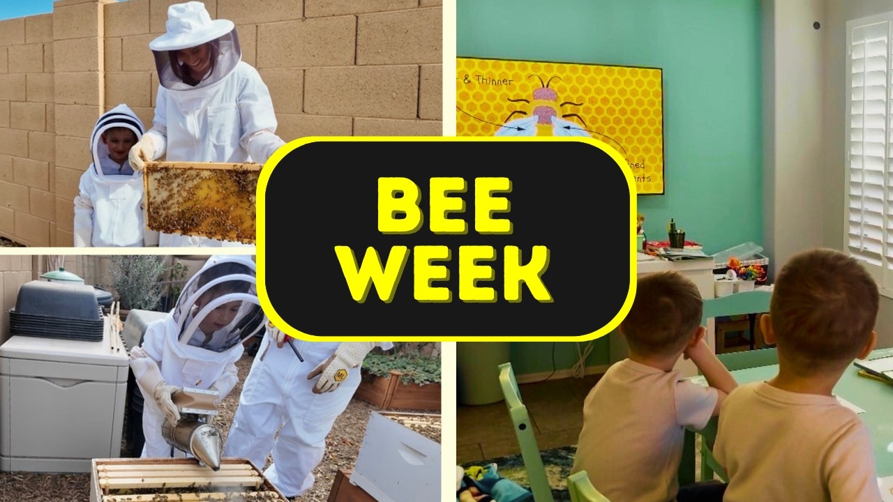 🐝 НЕДЕЛЯ ПЧЕЛ! Встречайте настоящих пчел вблизи!