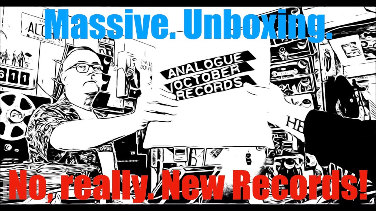 MASSIVE UNBOXING! | rare vinyl records | vintage hifi equipment | vinyl record review |