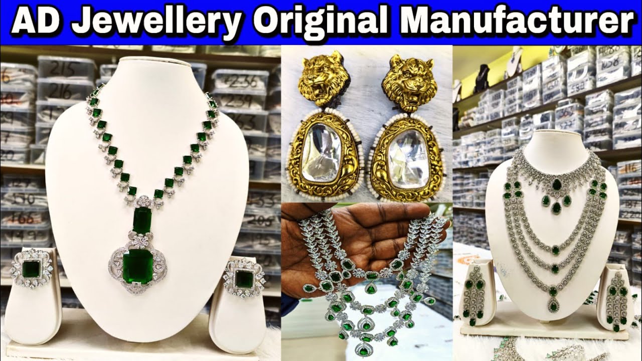 Original AD Jewellery Manufacturer In Kolkata Barabazar || Start your own AD Wholesale Busines