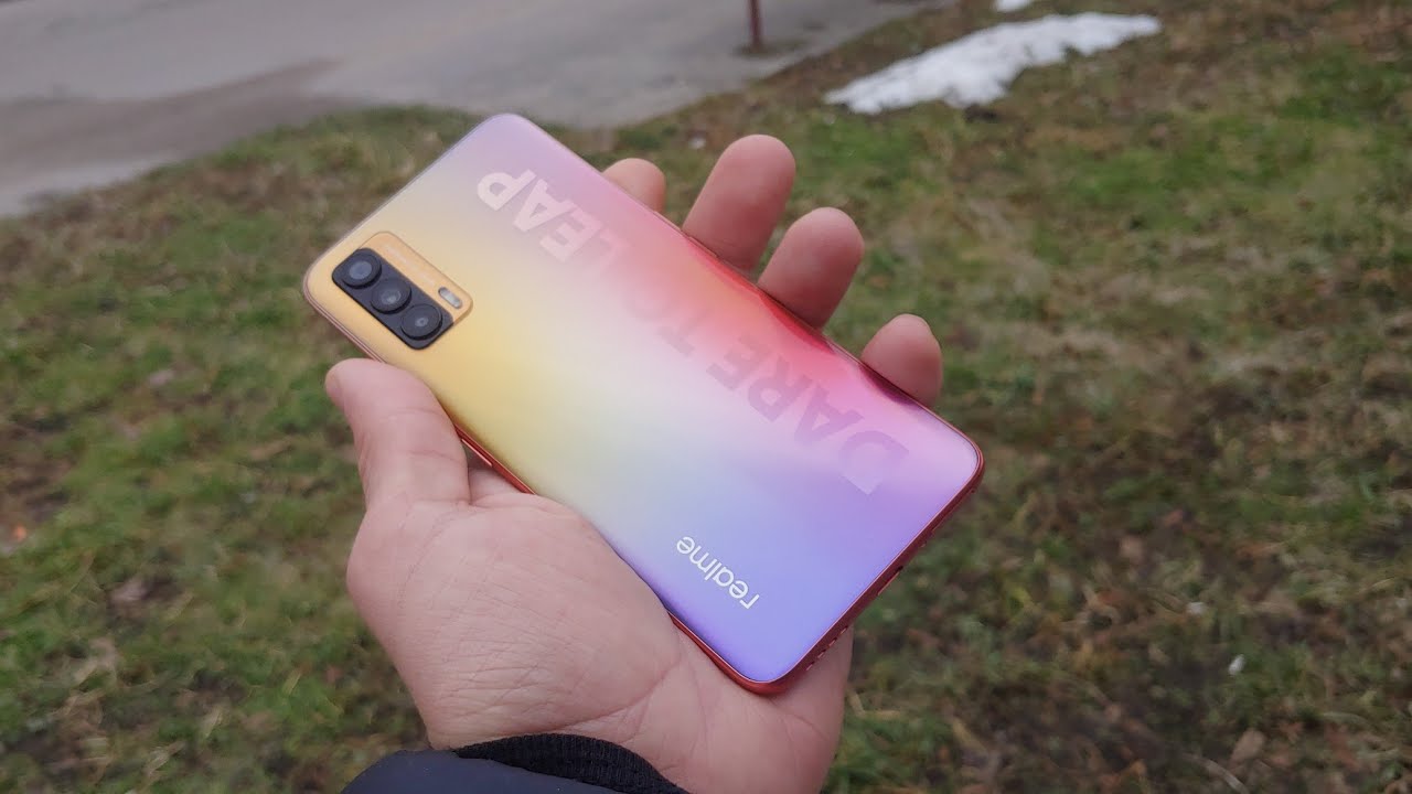 Realme V15 Распаковка ооочень красивого телефона)