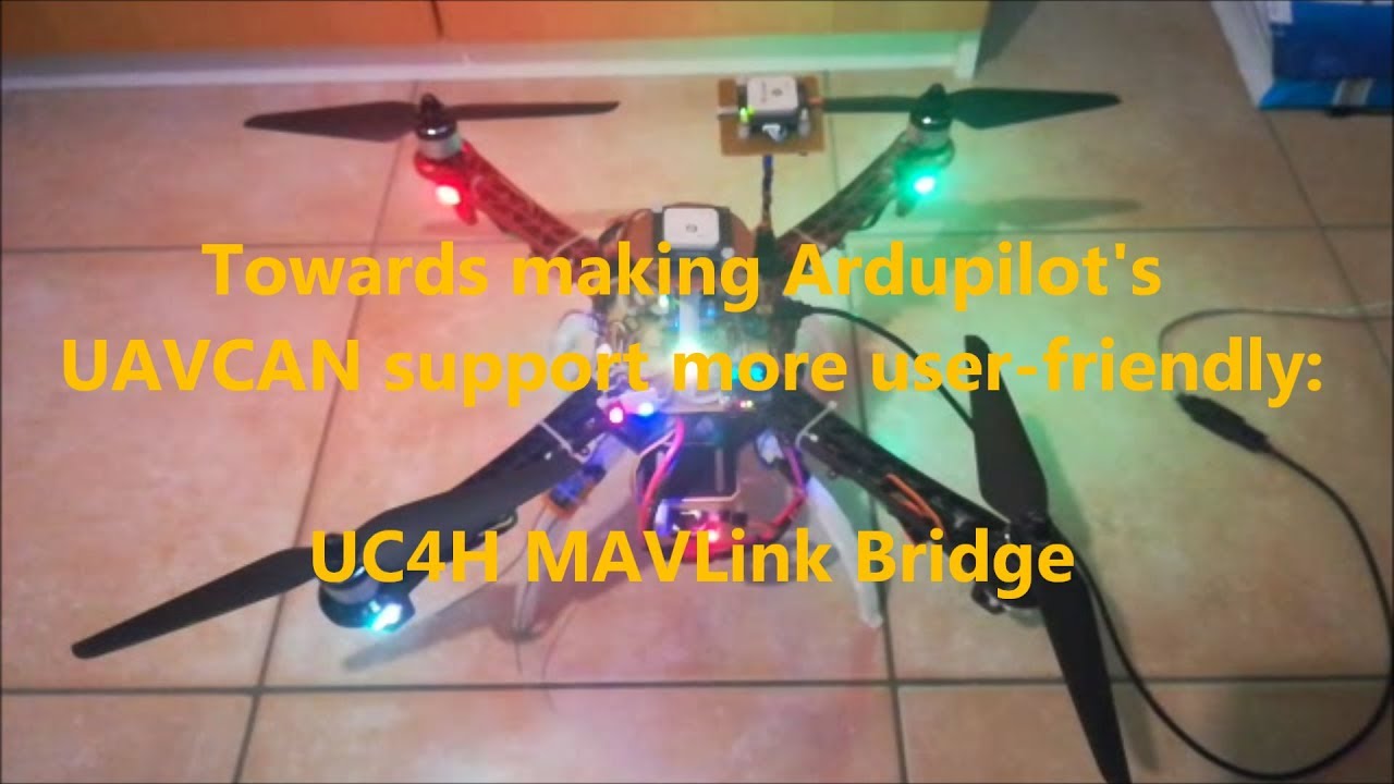 Better Ardupilot UAVCAN support: The UC4H MavlinkBridge