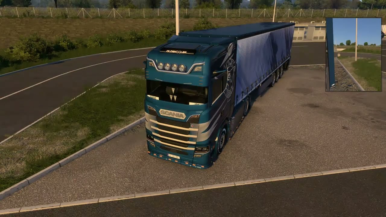 ETS 2 Idu Faraó Viagem Edirne (TR) para Sevilha. Segundo Dia de Viagem