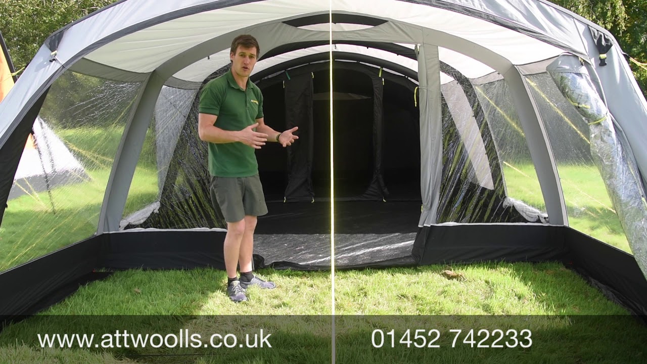 Обзор палатки Kampa Croyde 6 Air TC 2025