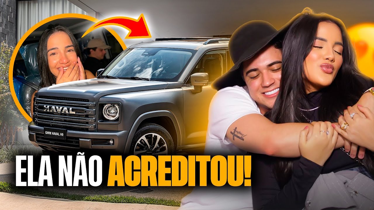 NATANZINHO LIMA SURPREENDE a esposa com CARRO DE LUXO!