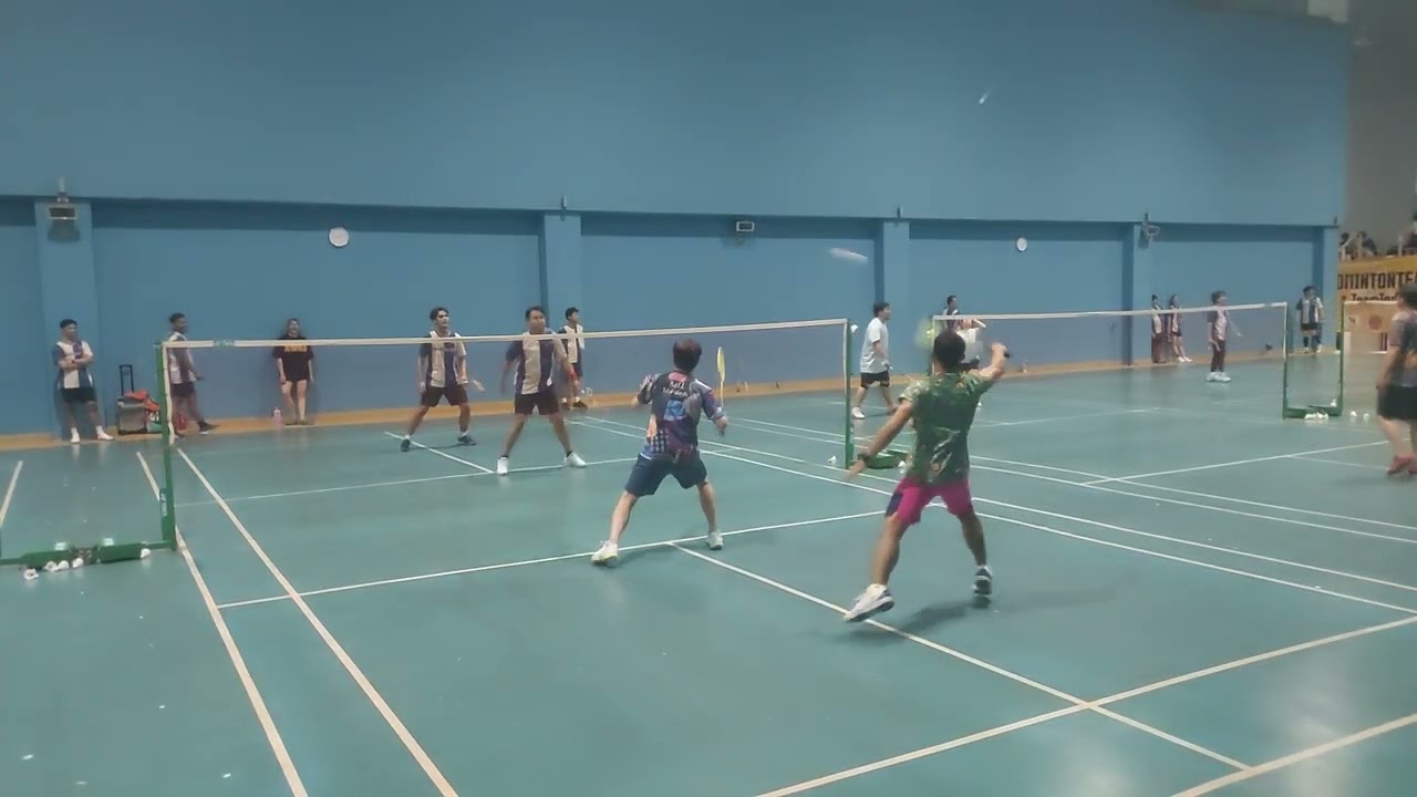 Bestminton กระชับมิตร เบล อ.พงผส์ VS BeHappy เกมที่2 25Jan26