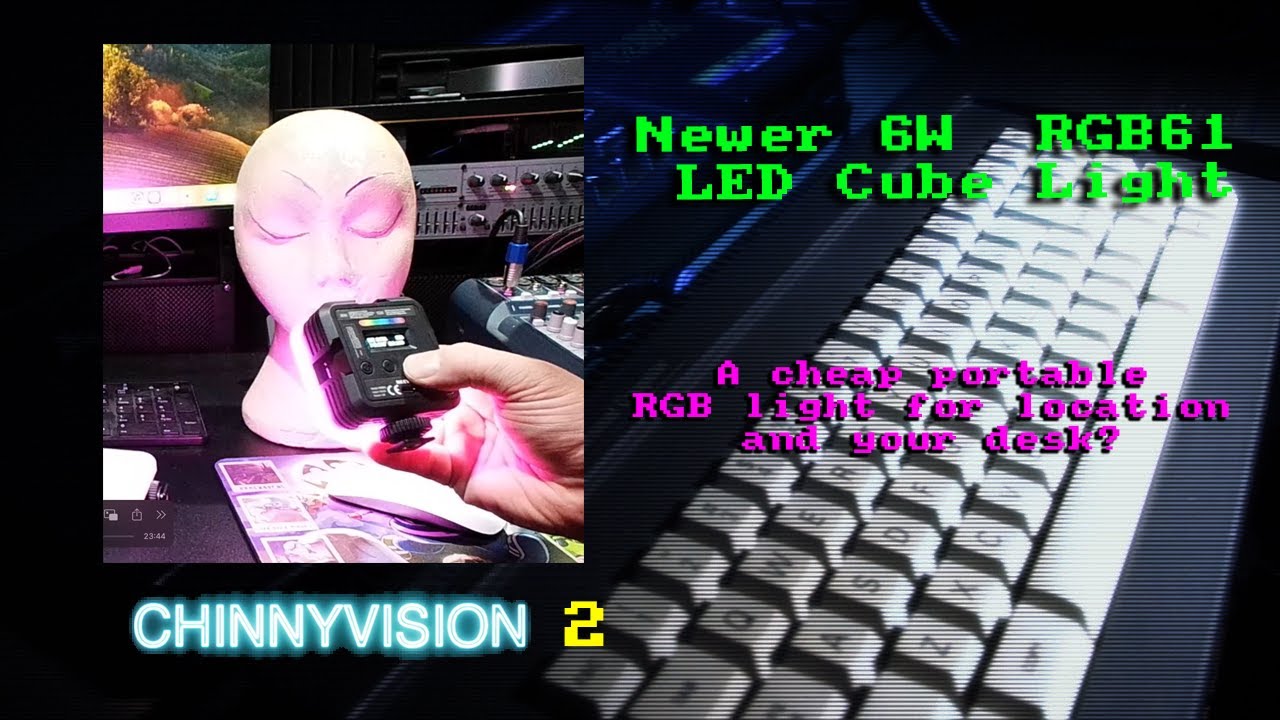 Newer 6W RGB61 LED Cube Light Review