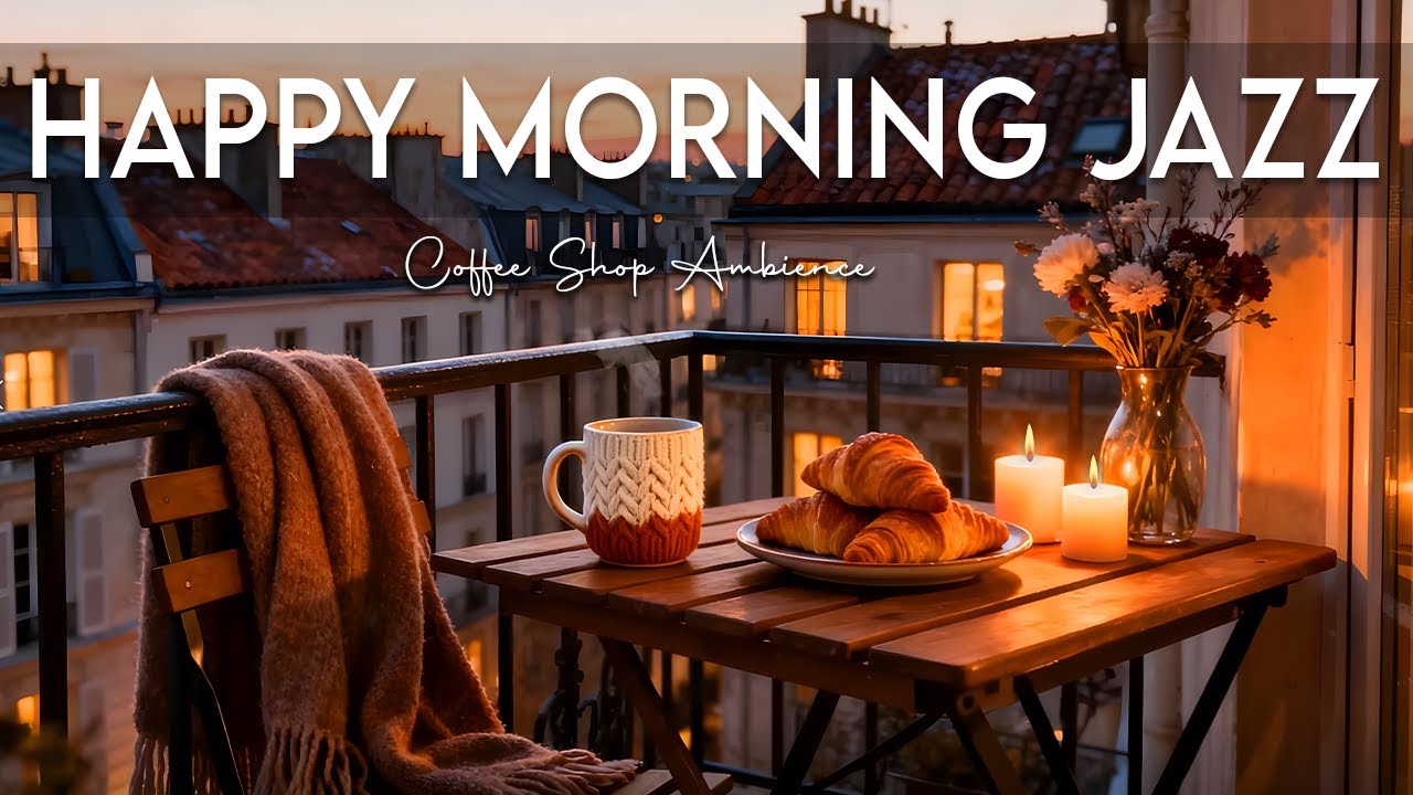 Happy Morning Jazz☕ March Bossa Nova Instrumental & Relaxing Jazz Cafe Music for Studying'