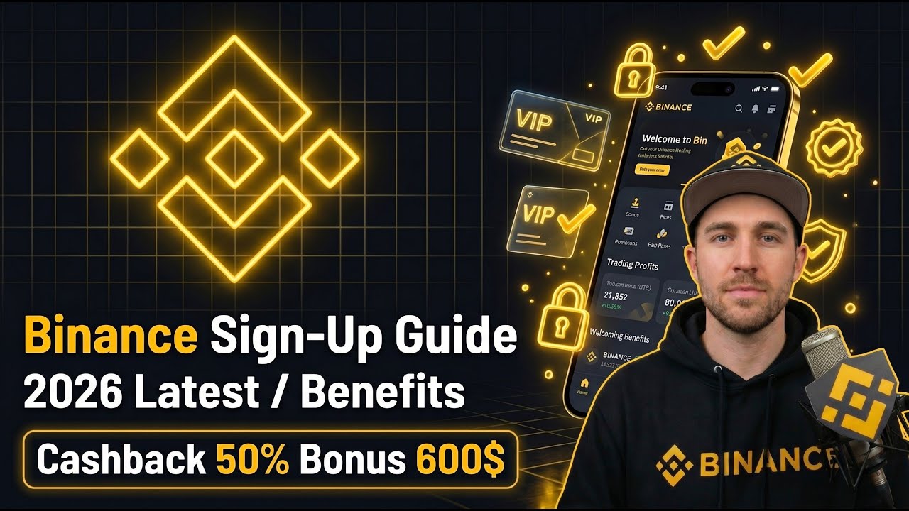 Binance Sign Up Binance referral code & Claim Your Trading Bonus Now
