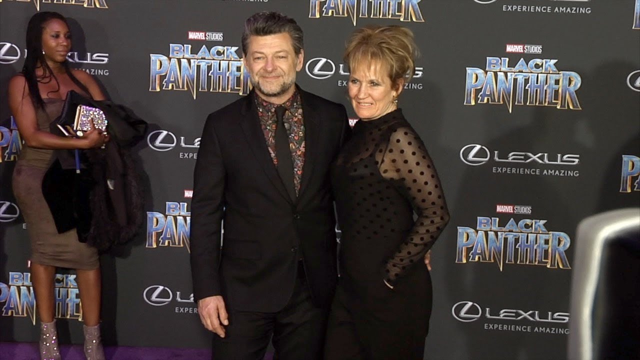 Andy Serkis and Lorraine Ashbourne 