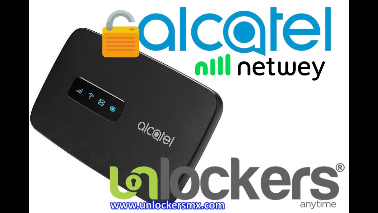 ALCATEL LINK ZONE MW41NF, MW41, MW40, HH41NH NETWEY LIBERACI&Oacute;N FACTORY UNLOCK DESBLOQUEO COMPLETO