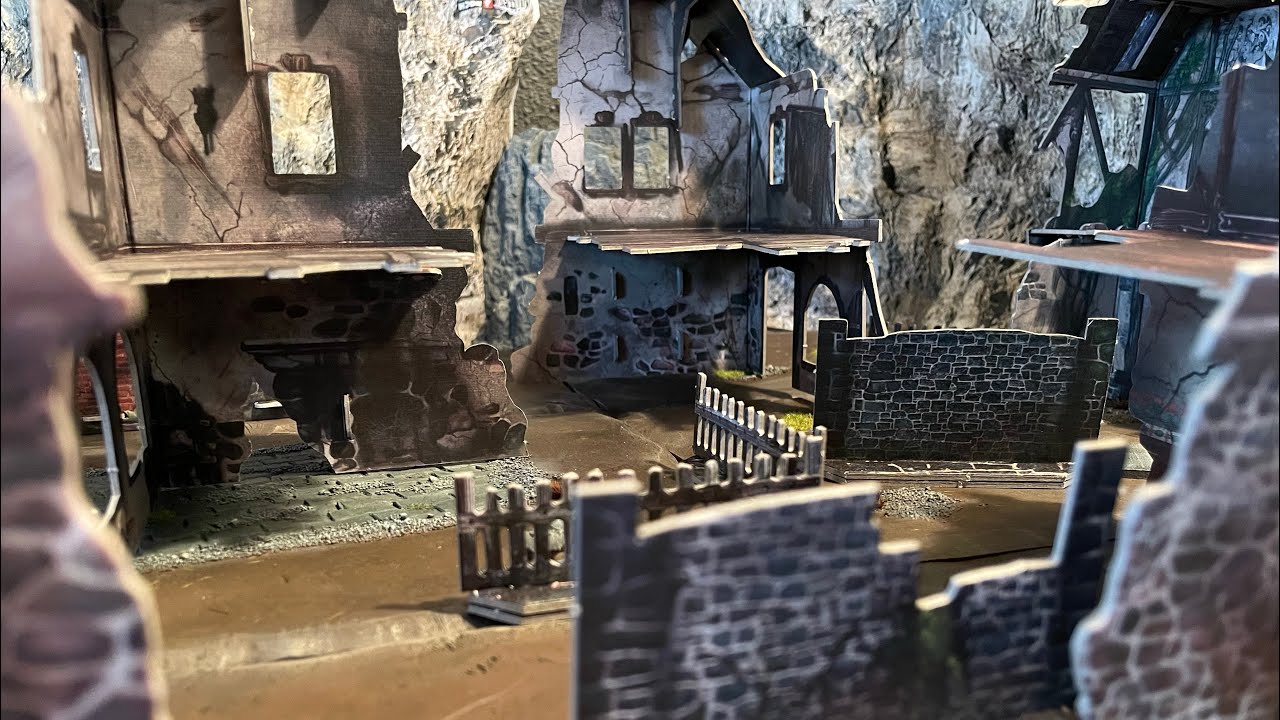 Terrain - Green Stuff World Broken City Assembly & Review