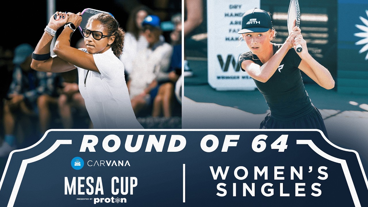 Jessie Irvine vs Elsie Hendershot at the The Carvana Masters