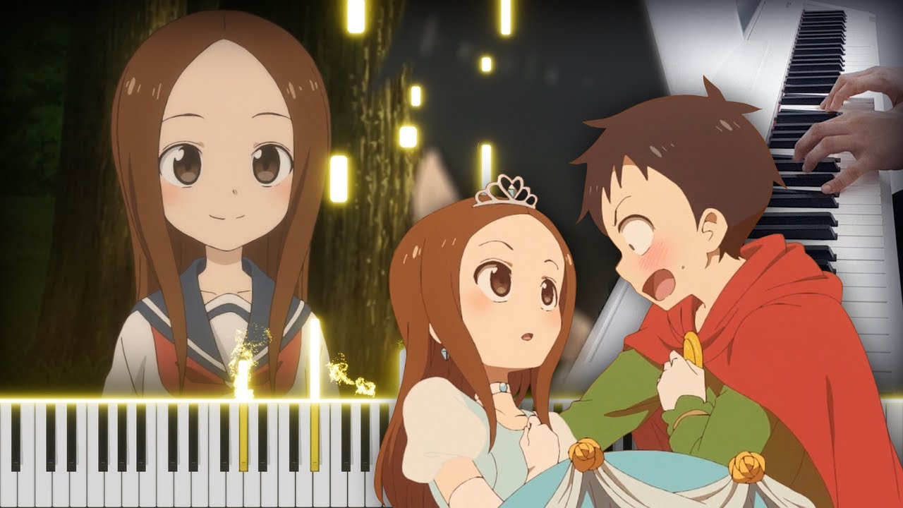 Karakai Jouzu no Takagi-san Season 3 Background Music (Piano cover)