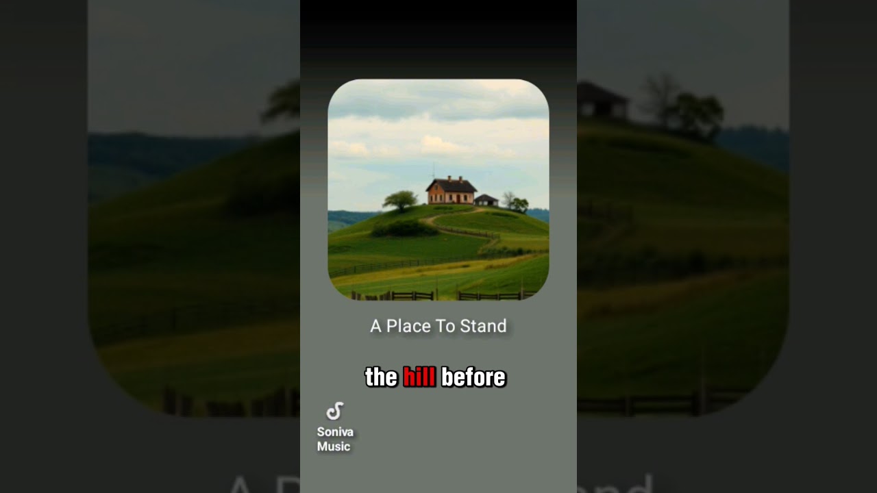 A Place To Stand