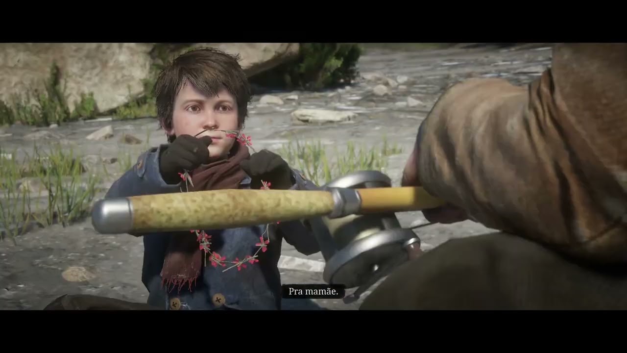Red Dead Redemption 2 - Aprendendo a pescar - Levando o Jack