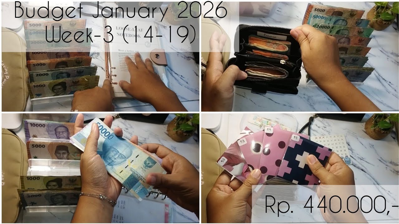 Budgeting January week-3 (14-19 Januari)