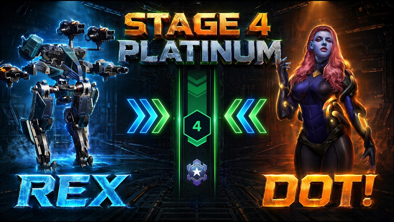 TOXIC 🧪 REX 🦖 IS BROKEN! STAGE 4 💥 INSANE 💎 War Robots