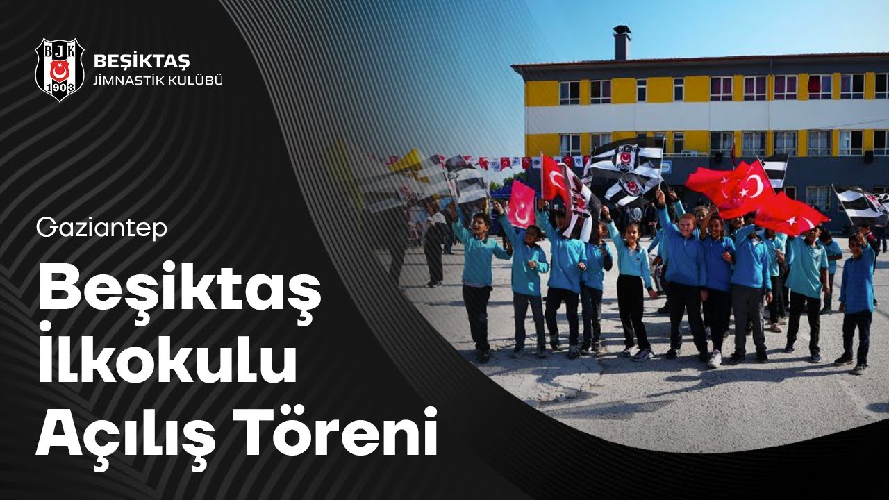 Gaziantep Oğuzeli Beşiktaş İlkokulu Açılış Töreni