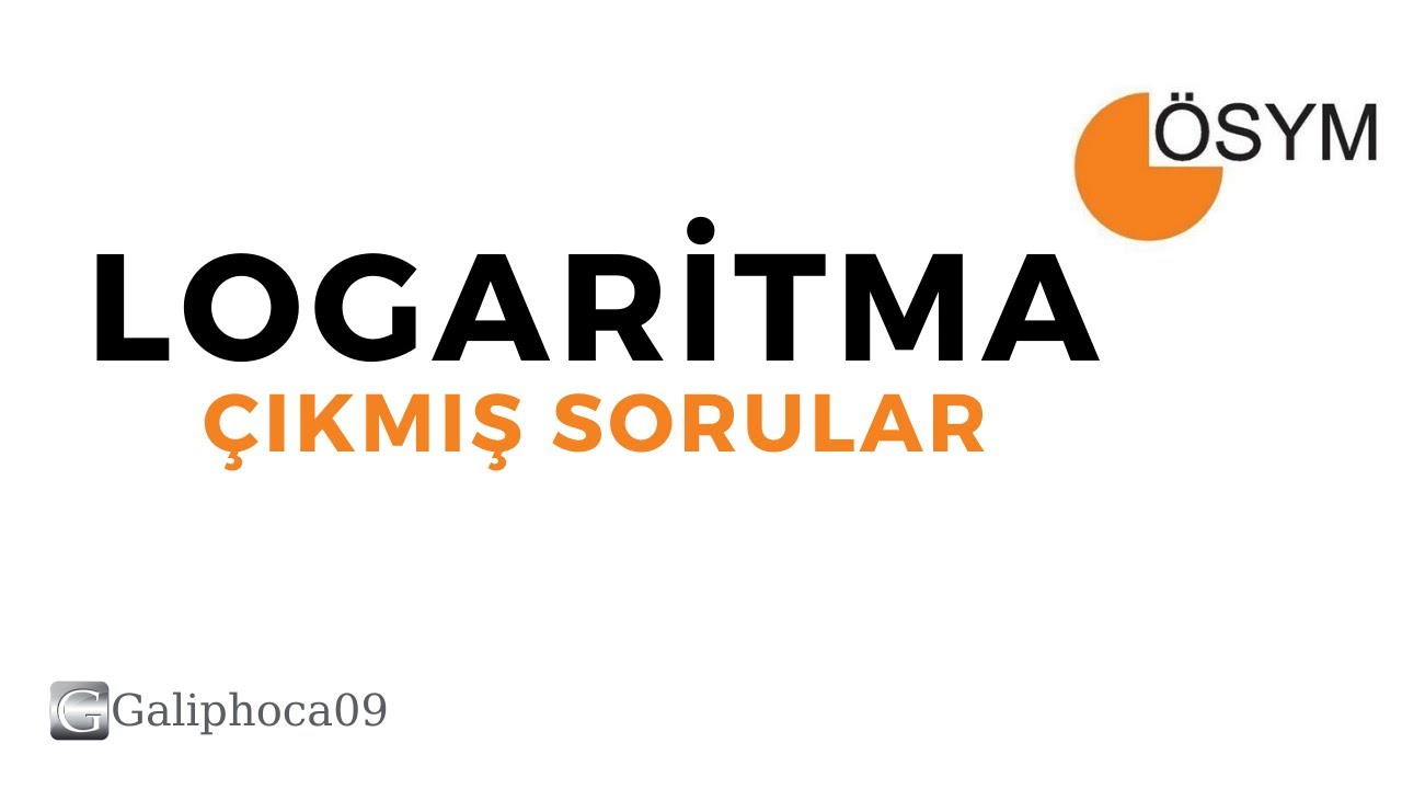 2019 AYT LOGARİTMA SORULARI