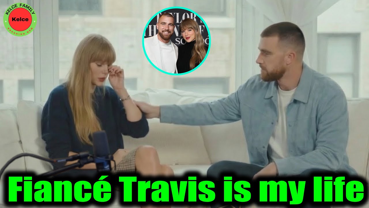 Taylor Swift was emotional when talking about Fianc&eacute; Travis Kelce at New Year's Eve interview