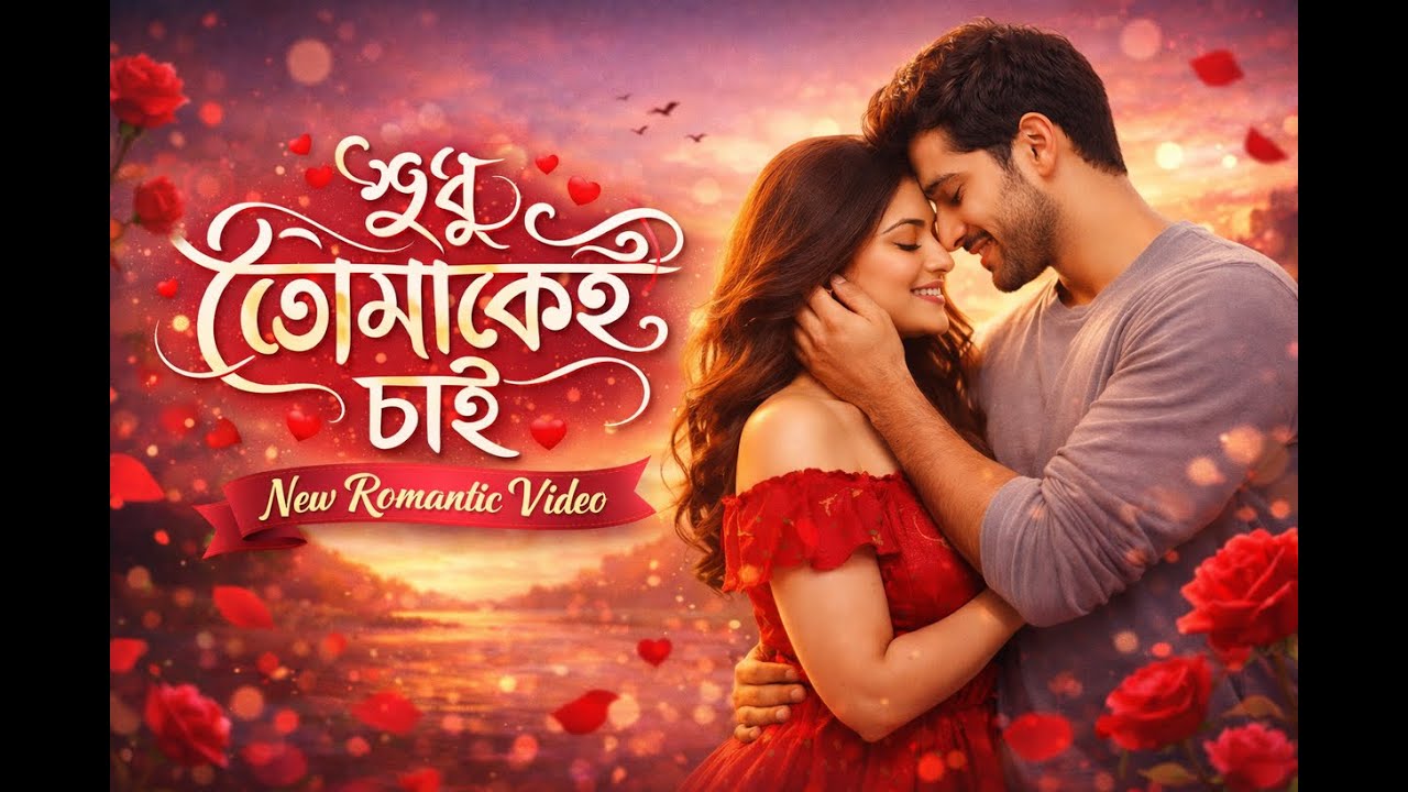 শুধু তোমাকেই চাই | New Bangla Romantic Song ❤️ | Bangla Love Music Video | AI Music | AI Video Song