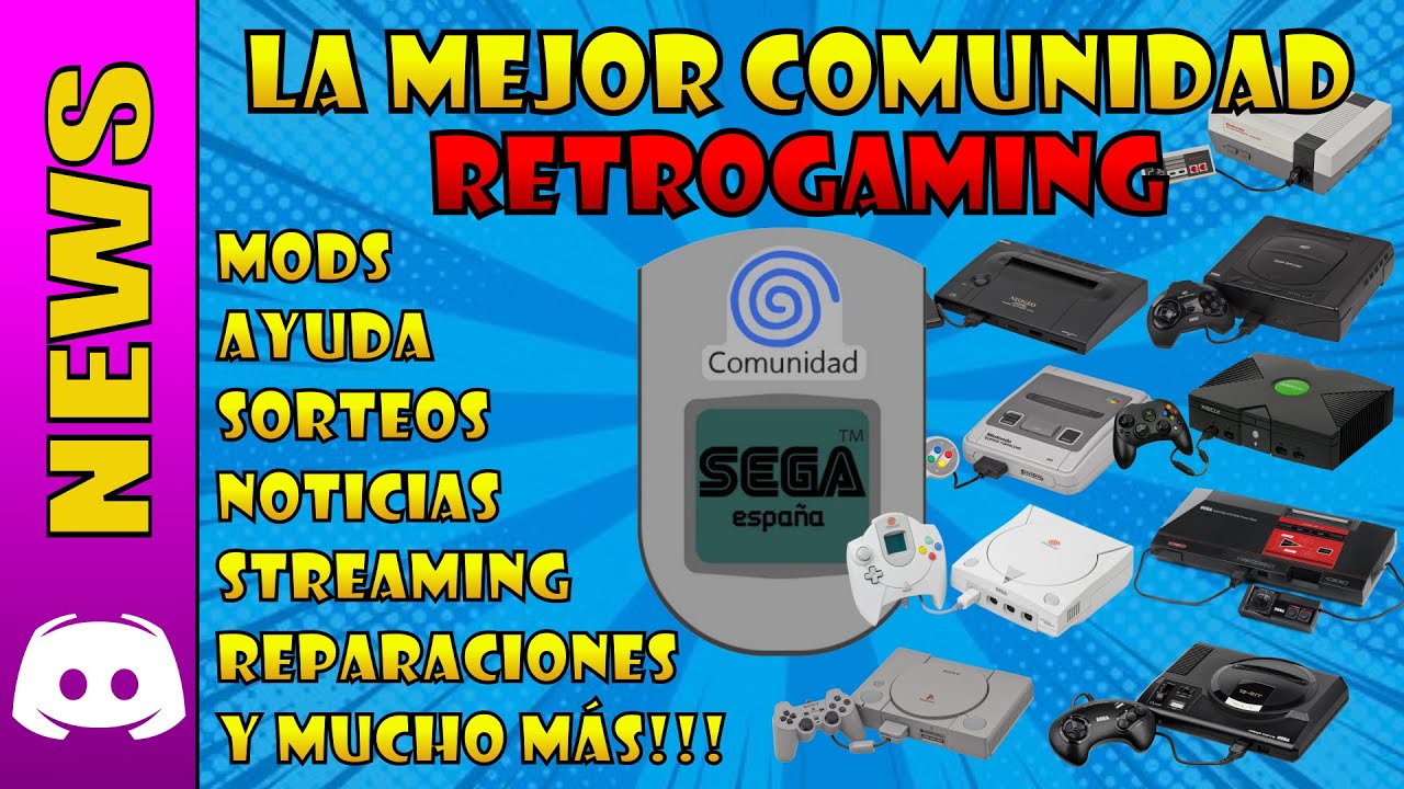 🕹️La MEJOR Comunidad RETRO GAMING (⏱️10' de Info + 30' de Tertulia🤓)