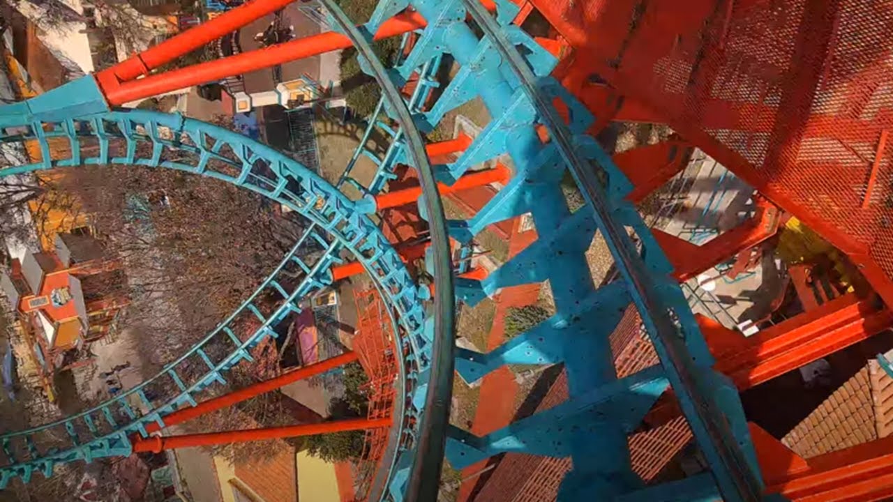 Boomerang - Six Flags Fiesta Texas - Front Row (4K HD POV) - February 2025