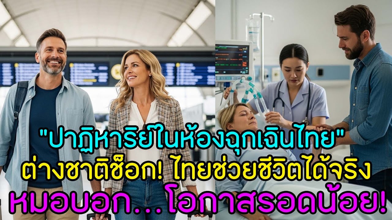 หญิงเยอรมันวูบกลางทริป หมอบอกโอกาสรอดน้อย แต่ทีมแพทย์ไทยยื้อชีวิตไว้ได้แบบปาฏิหาริย์