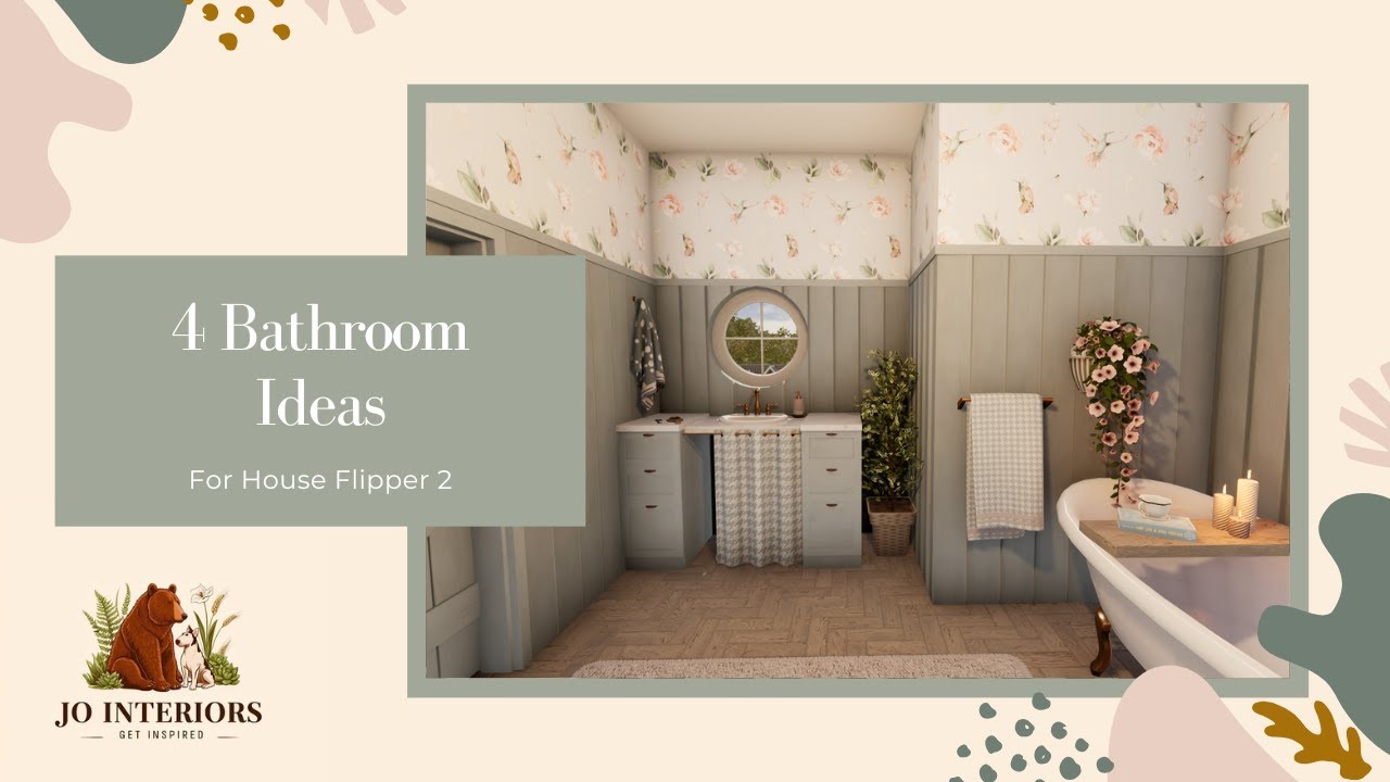 House Flipper 2 - 4 Bathroom Ideas