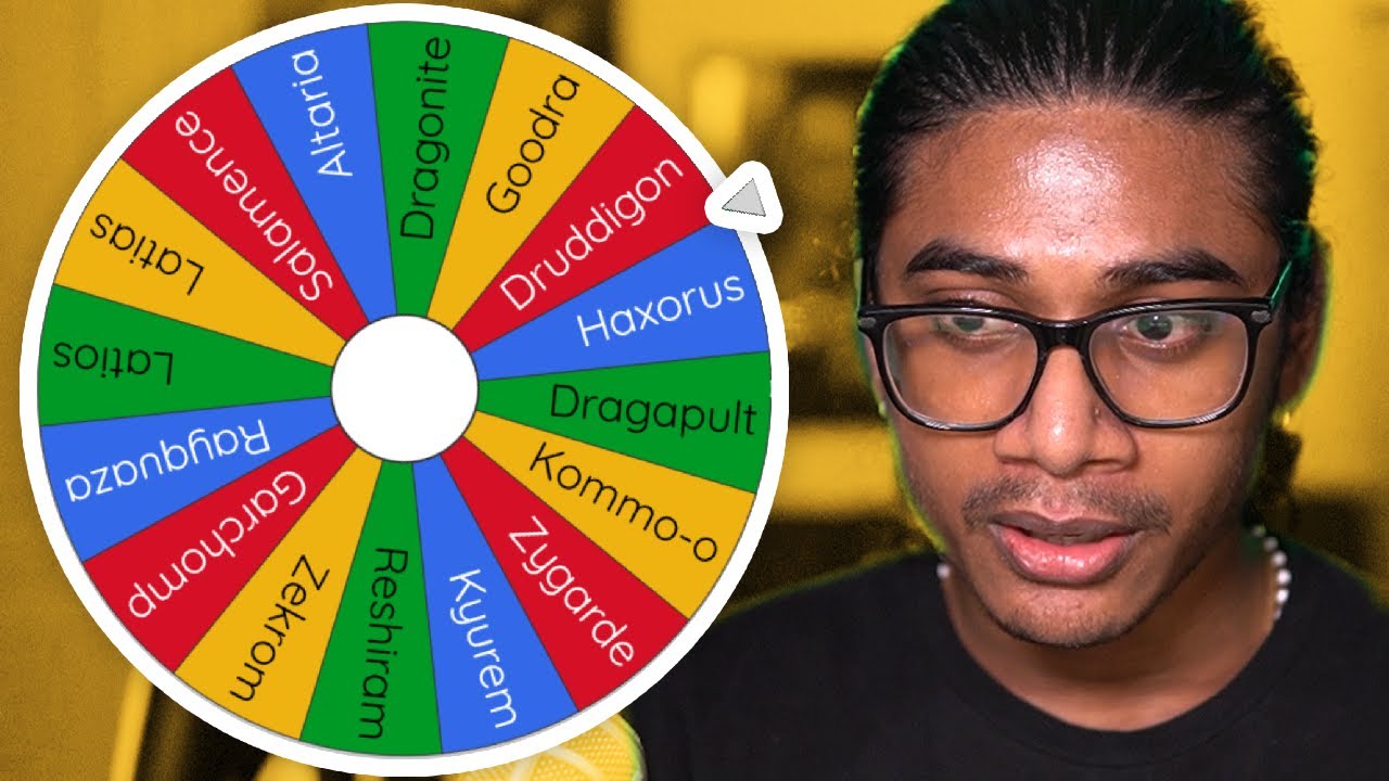 Pokemon Wheel of Dragons Challenge