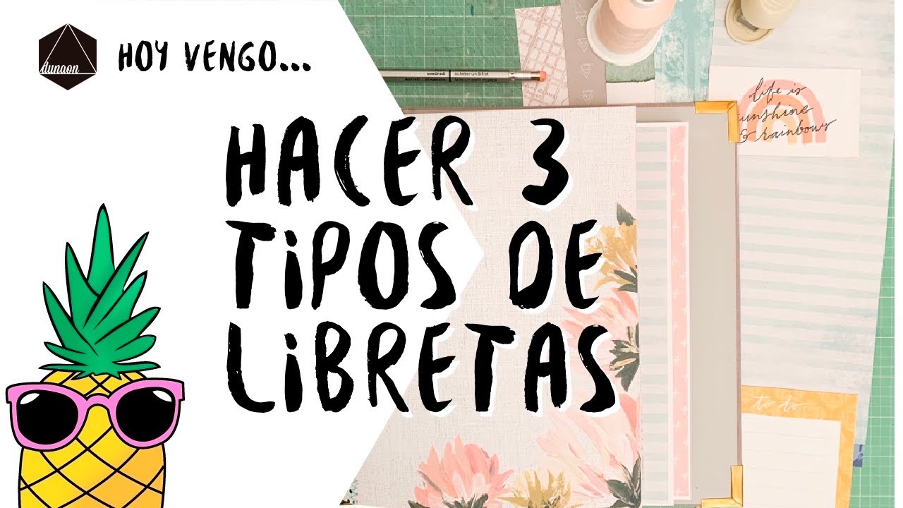Tres maneras de hacer una libreta - Papeles Storyline Chapters