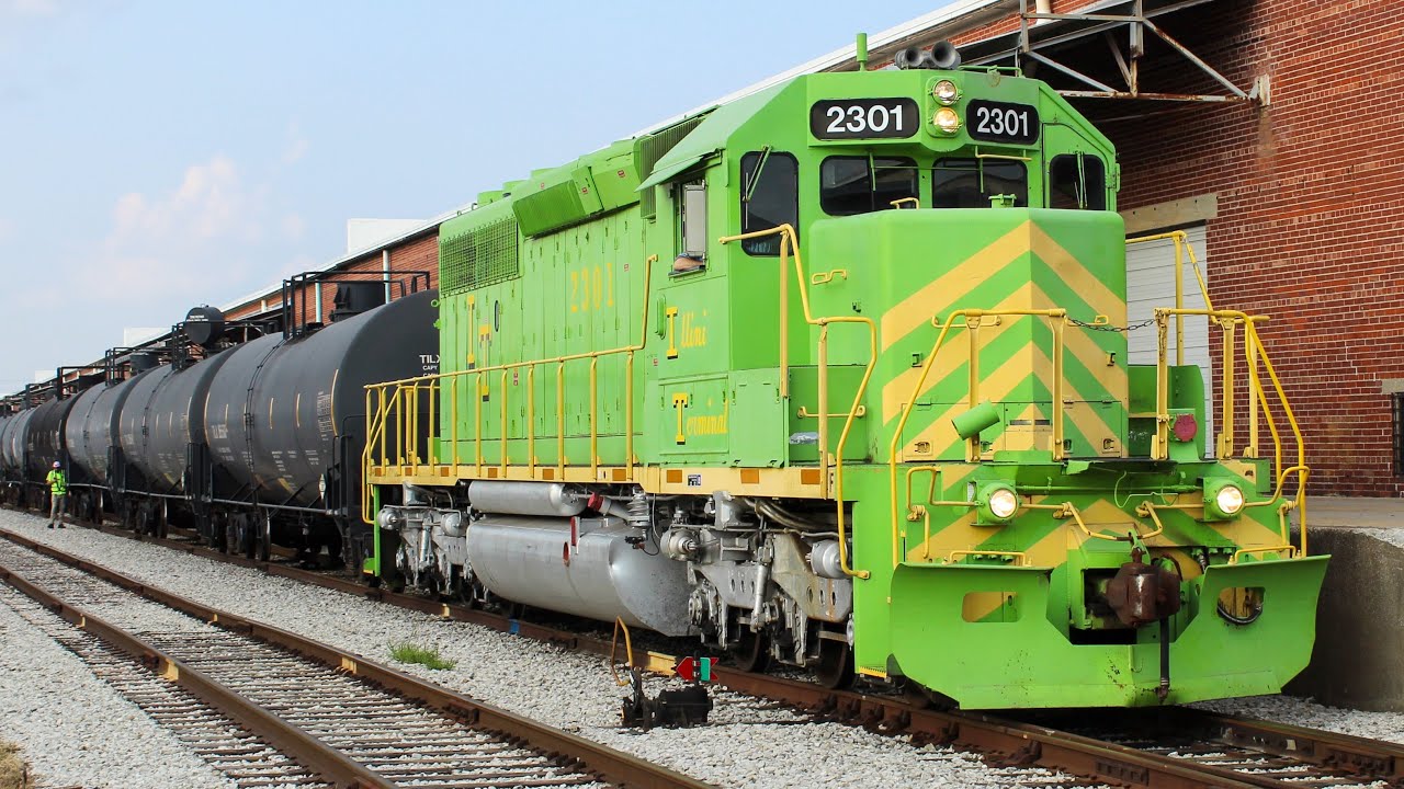 SWITCHING IN STYLE | ILLINI TERMINAL #2301 WORKS THE CHEMICAL PLANT!!