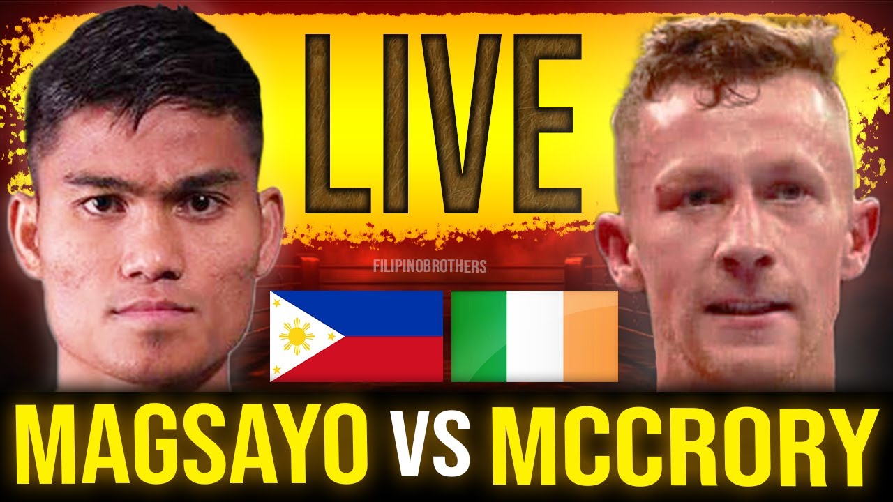 MARK MAGSAYO VS McCRORY LIGHTWEIGHT DIVISION LIVE PODCAST
