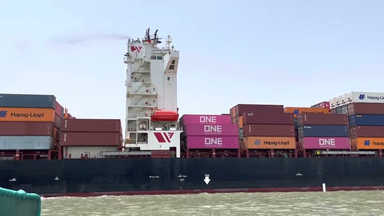 Arabian Sea .. Beauty and Grace of the Cargo Ships reaching the Mumbai Harbour