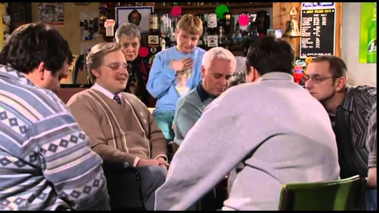Phoenix Nights - One scene, seventeen takes