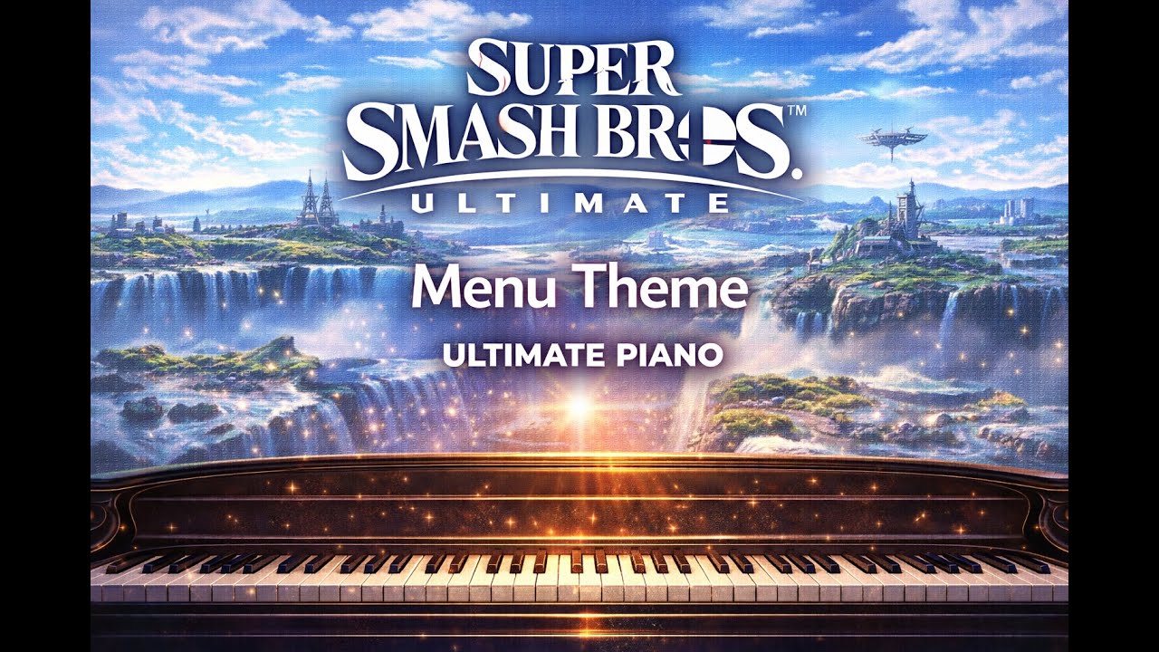 Super Smash Bros. Ultimate - Menu Theme Ultimate Piano