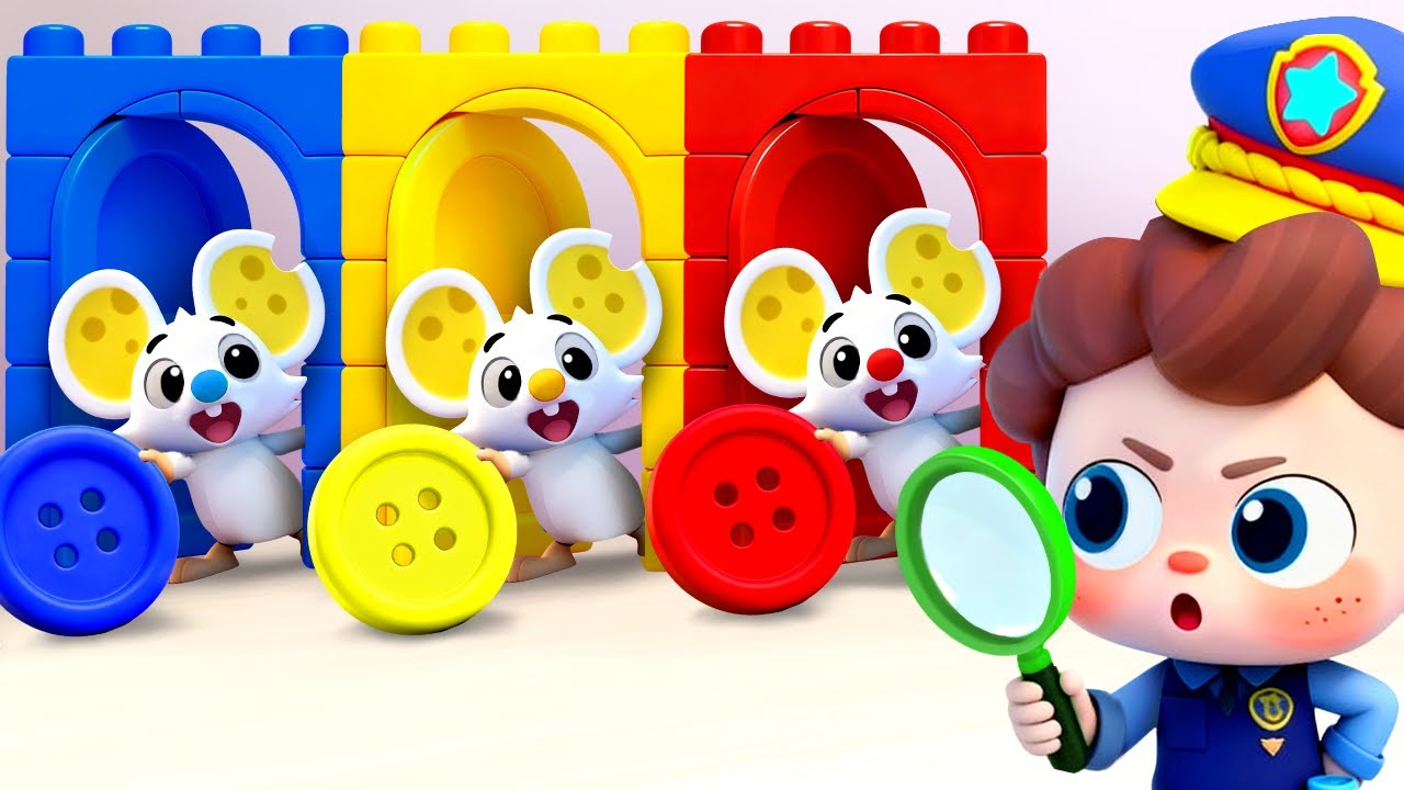 ボタンどろぼう　みつけた！ネオけいさつ　しゅつどう！ | イエス！ネオ | 赤ちゃんが喜ぶ歌 | 童謡 | アニメ | 動画 | ベビーバス| BabyBus