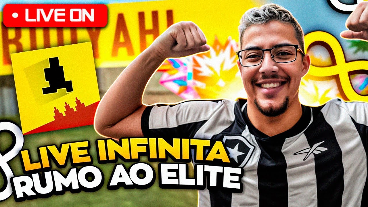 FREE FIRE AO VIVO 🔴 RUMO AO TOP 300 GLOBAL 🔴MMHATX AO VIVO 🔴 #100K #rushff
