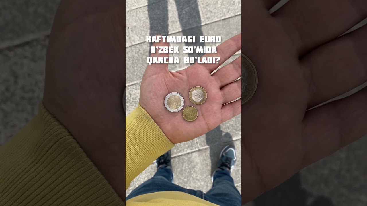 Kaftimdagi Euro UZSda qancha bo&rsquo;ladi va bu pullarga neshta Buhanka (Bo&rsquo;lka) Non sotib olsa bo&rsquo;ladi?