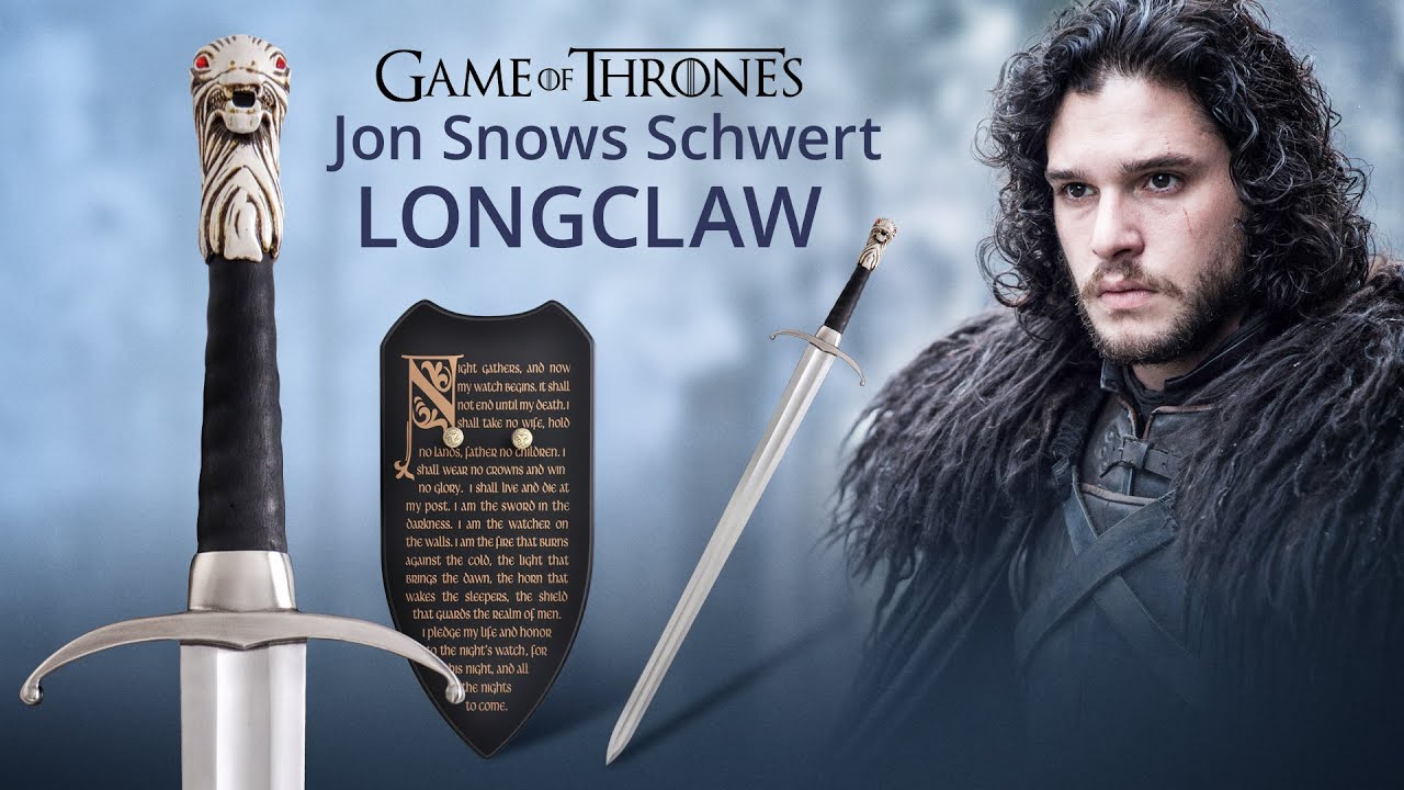 Game of Thrones: Jon Snows Schwert Longclaw