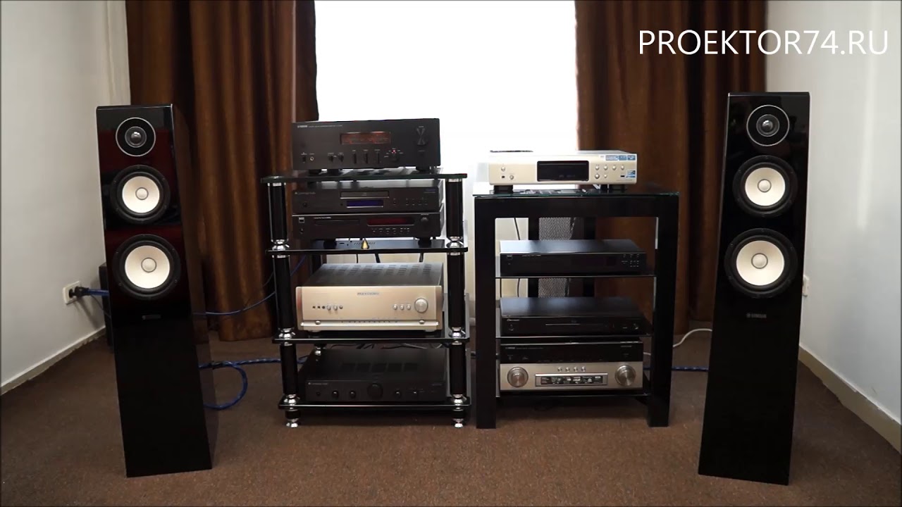 Слушаем Yamaha A-S1100, Yamaha NS-F700, Denon-DCD720AE