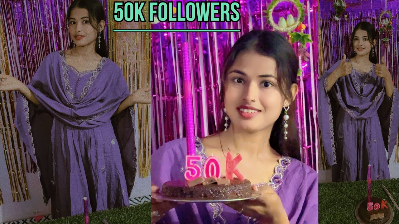 Instagram Celebration 50k Followers 🙏💞🤗|| My YouTube channel has been updated || Thankyou Everyone 🙏