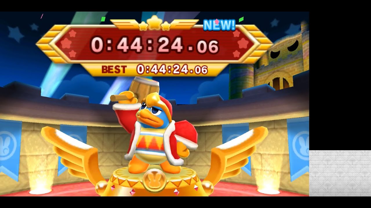 【TAS】デデデでゴー! 44:24.06 【星のカービィ トリプルデラックス】