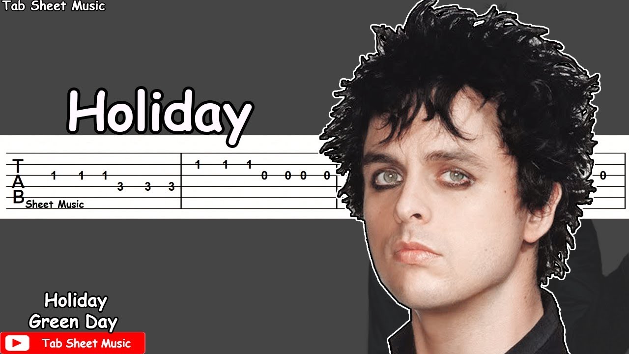 Green Day - Holiday Guitar Tutorial